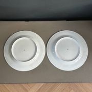 Pair of Picasso plates in Limoges porcelain - Ref 1324
