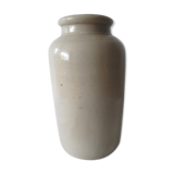 Former enamelled stoneware jar