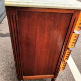 Chest of drawers style louis xvi marble top