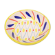 Multicolored Italian ceramic bowl