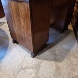 Glass tray desk