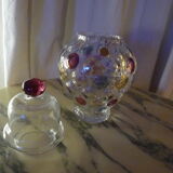 Boheme nemo' crystal vase or vase by kannegiesser for borske sklo