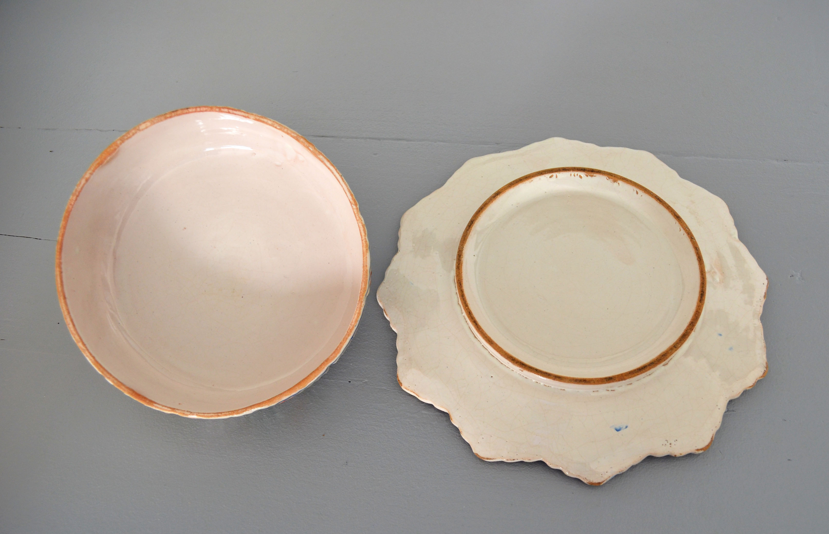 Butter maker Quimper Henriot