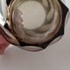 Vase en verre torsadé