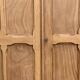 Parisian paneled cabinet in raw wood, 1940