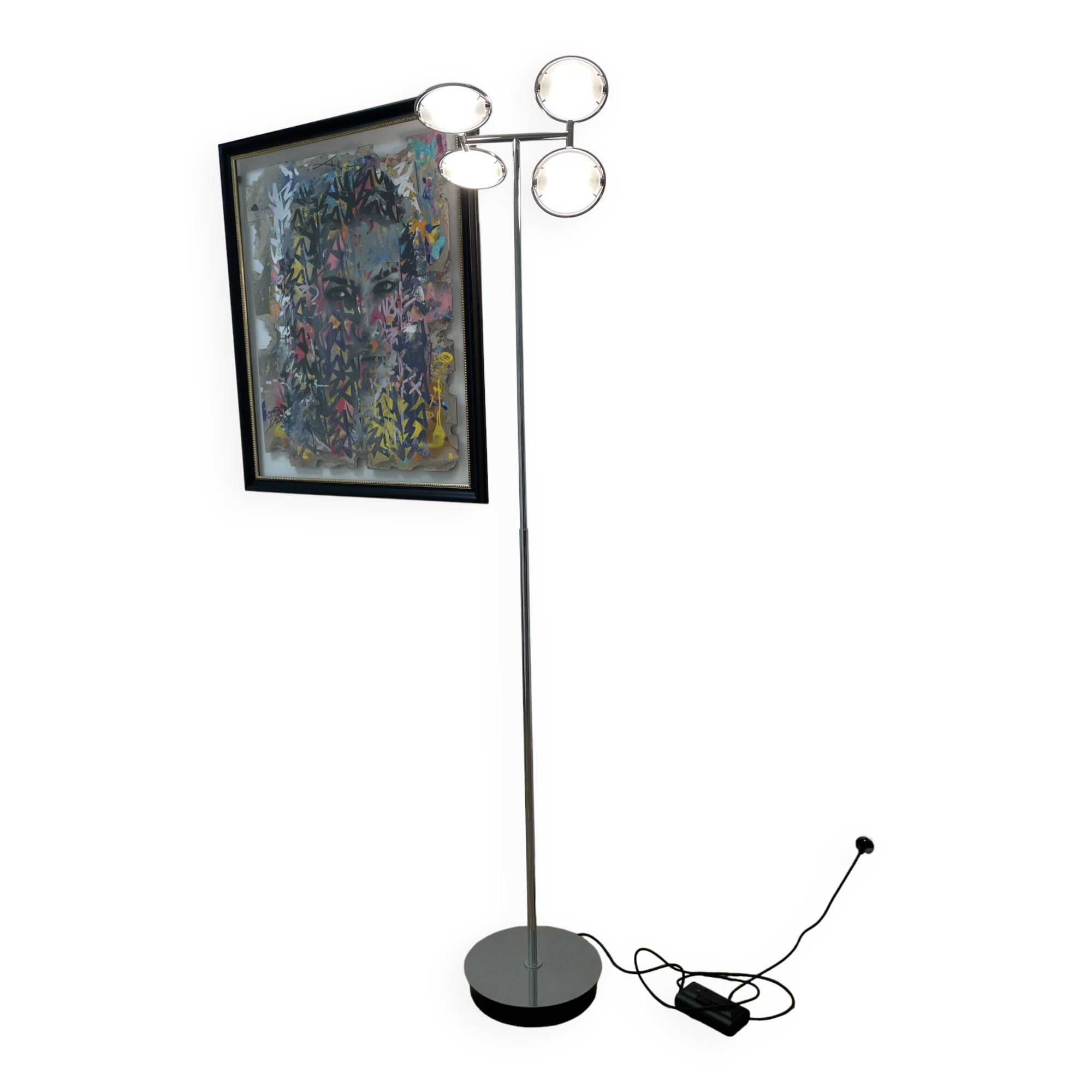 Nobi 4 model floor lamp by FontanaArte, 1990s