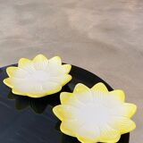 Set of 2 flower plates