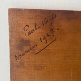 Oil painting on wood 1927