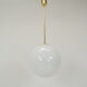 Mid-century Glass Pendant/Kamenicky Senov,1960