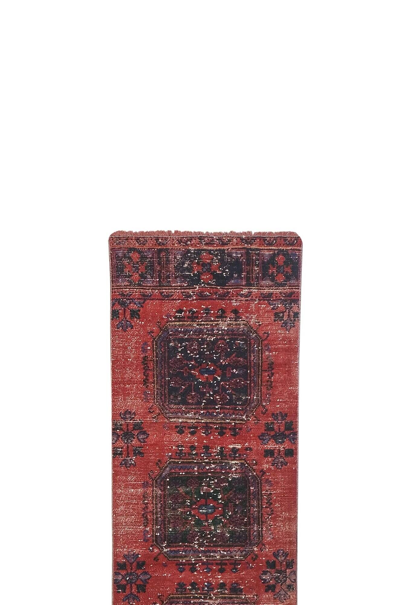Vintage Turkish hallway rug 80x645 cm