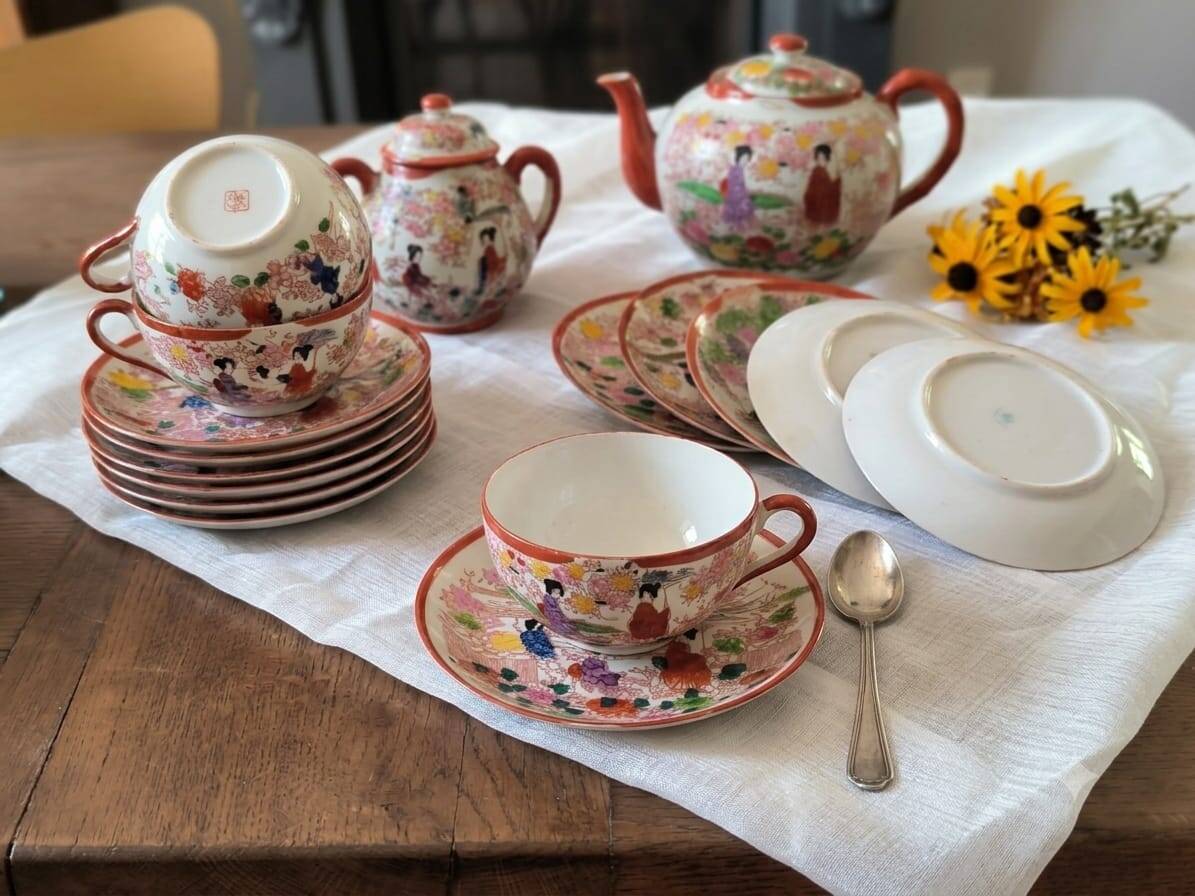 Porcelaine Japonaise fine vintage