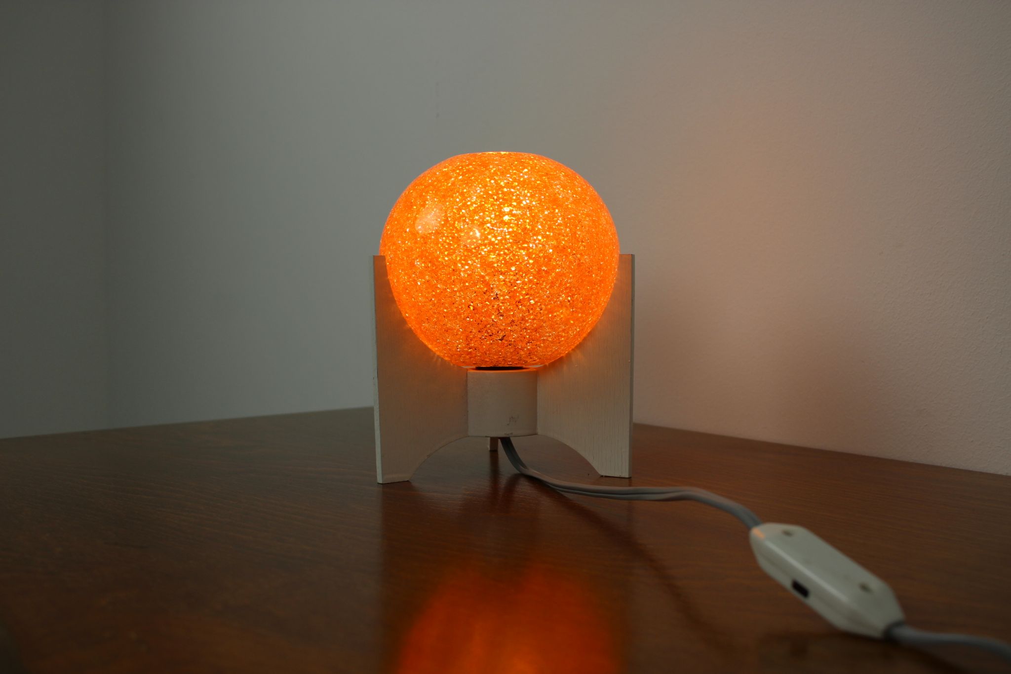 Lampe de table du milieu du siècle fusée années 1960