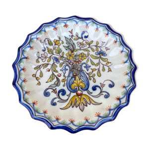 Assiette en faïence - nevers