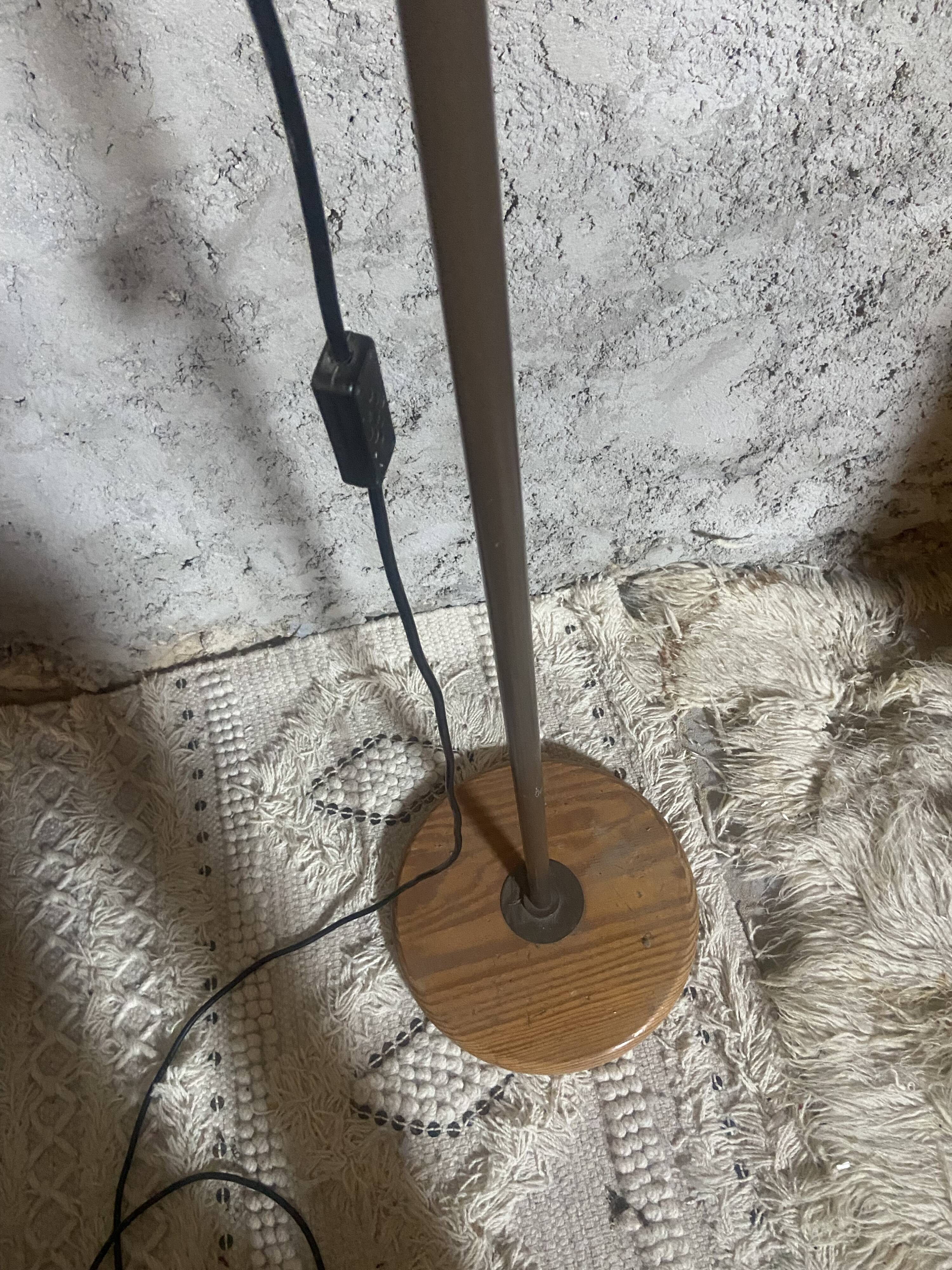 Vintage Temde Leutchen adjustable floor lamp