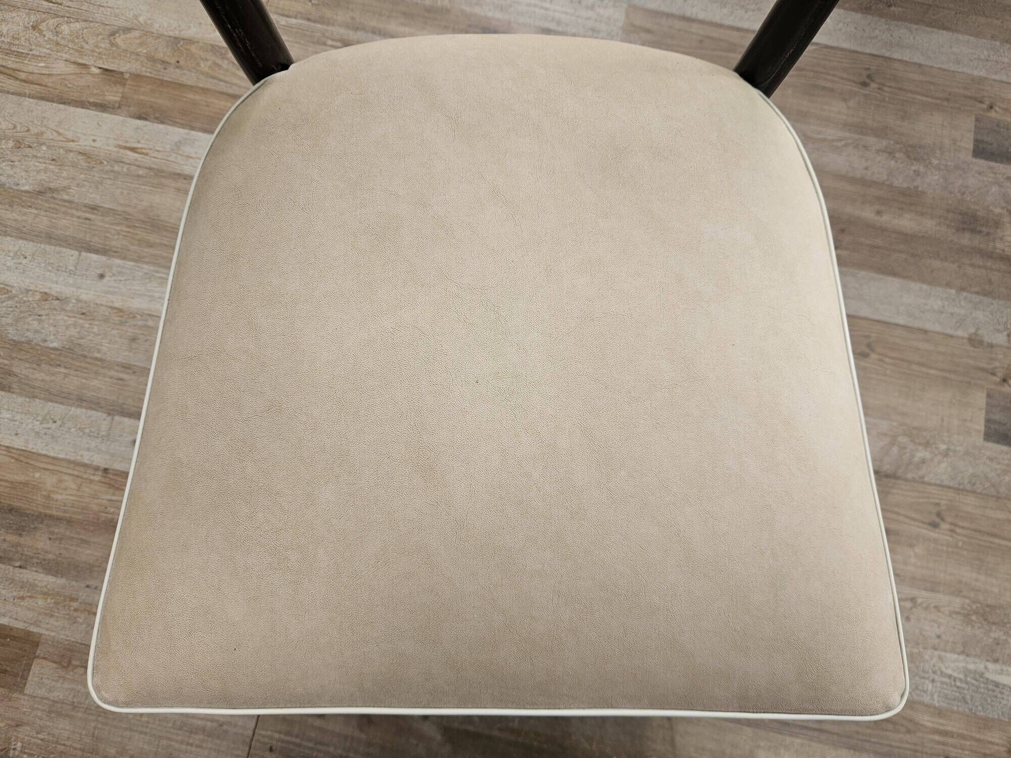 Beech and Skai dining chairs