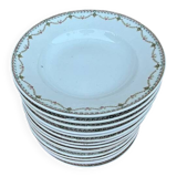 Porcelain plates