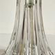 Art deco crystal star lamp base