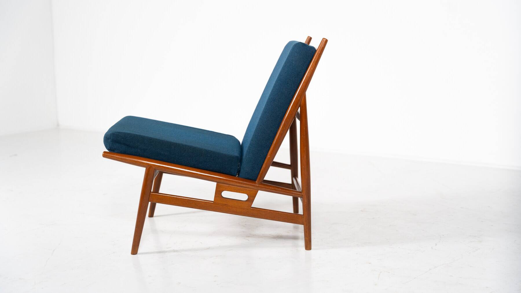 Mid-Century Modern Pair of Armchairs by Isa, Italy, 1960s