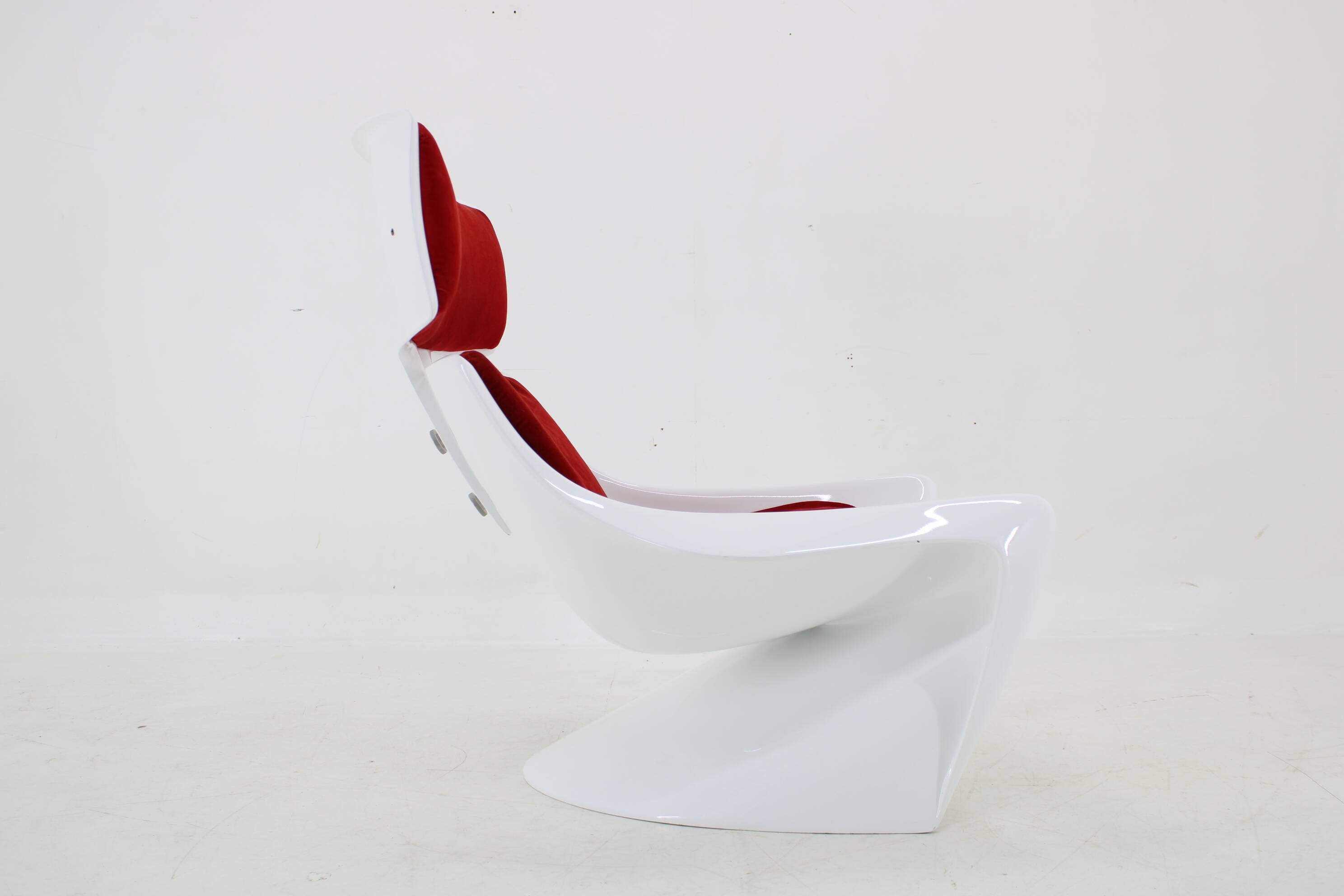 1960s Steen Ostergaard 'President' Fiberglass Lounge Chair for Cado, Denmark