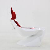 1960s Steen Ostergaard 'President' Fiberglass Lounge Chair for Cado, Denmark