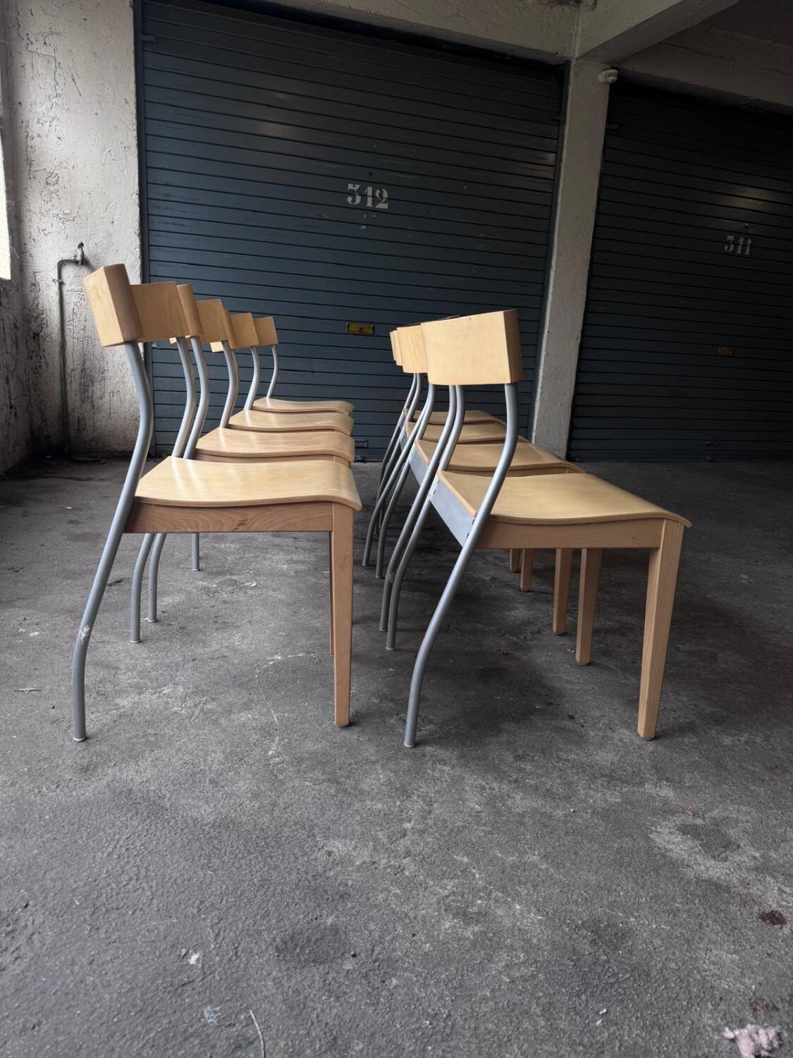 Ensemble de 8 chaises "NORDISK" (1990's) – Tina Christensen - IKEA