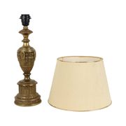 Large Brass Table Lamp Classic French Empire Style