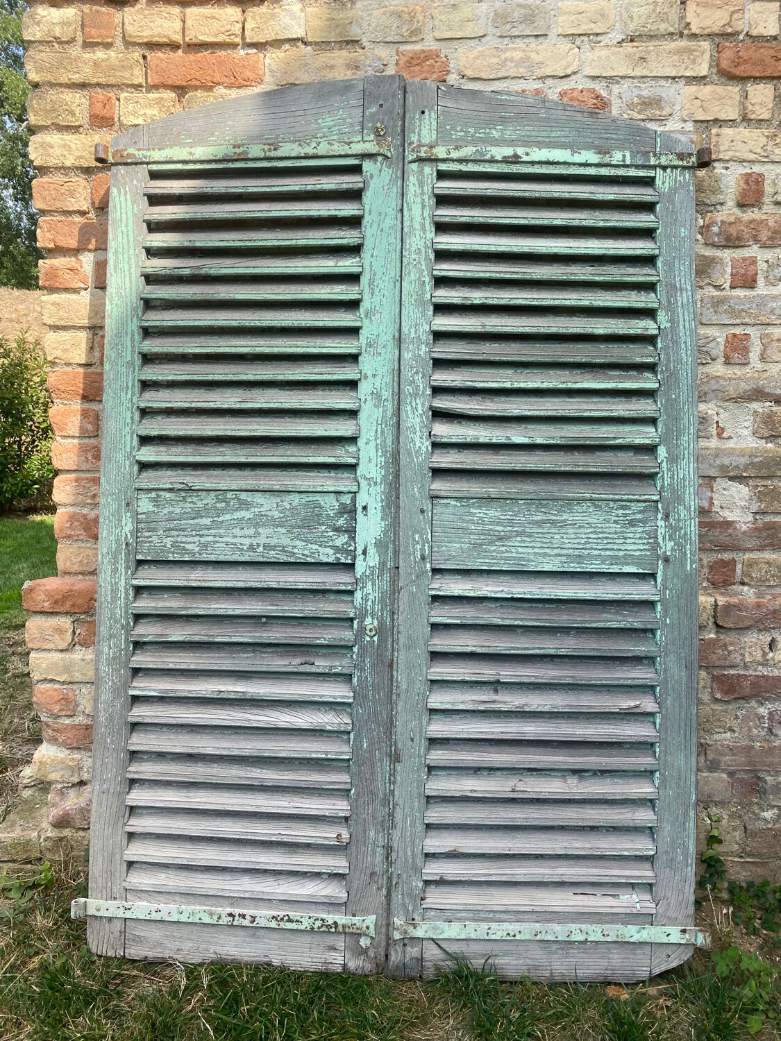 Louvered doors