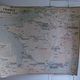 Old school map of geography France aviation waterways TSF by Gibert