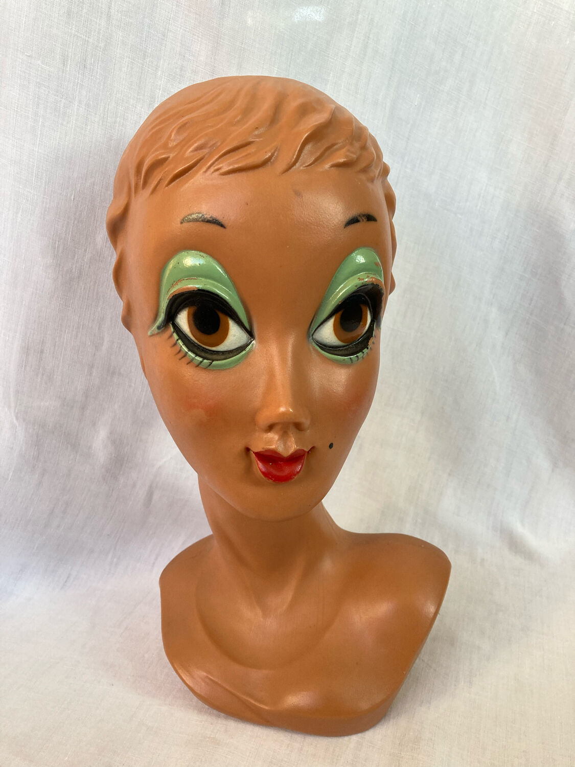 Vintage hat head Huard twiggy