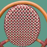 Paire d’anciennes chaises de bistrot terrasse