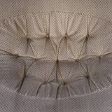 Vintage velvet armchair, 1970