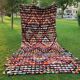 Vintage Turkish rug handmade 190x438 cm