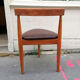 Chair in wood and skai, Yugoslavia, 1960