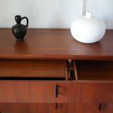 Scandinavian dark teak sideboard, dresser
