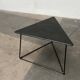Postmodern metal table model OTI by Niels Gammelgaard for Ikea, 1980s.
