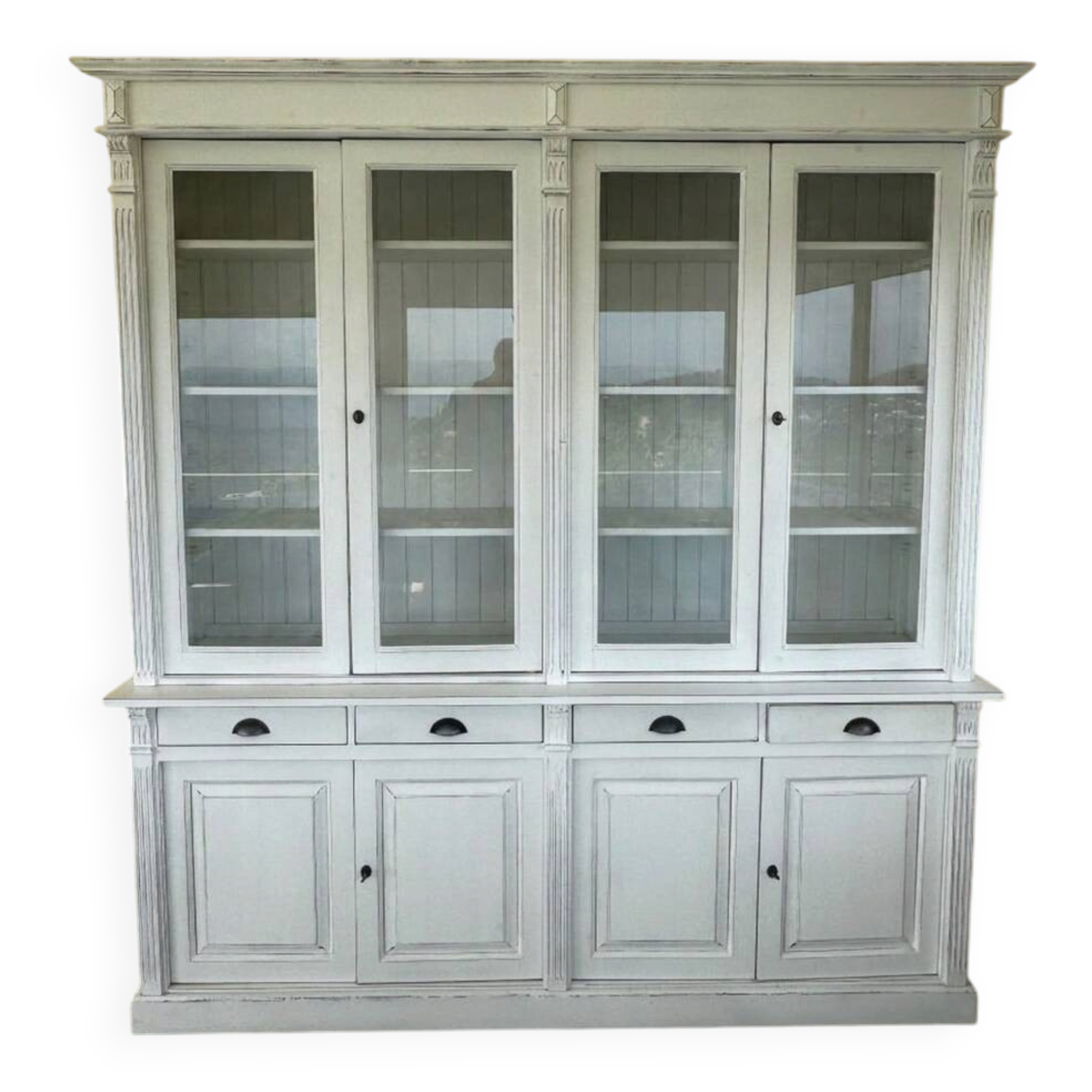 Large white sideboard