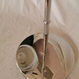 Articulated lamp, plastic and chrome, mushroom, 1970 style