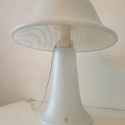 Large mushroom lamp by Peill & Putzler in zebra glass