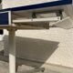 Table vintage bleu