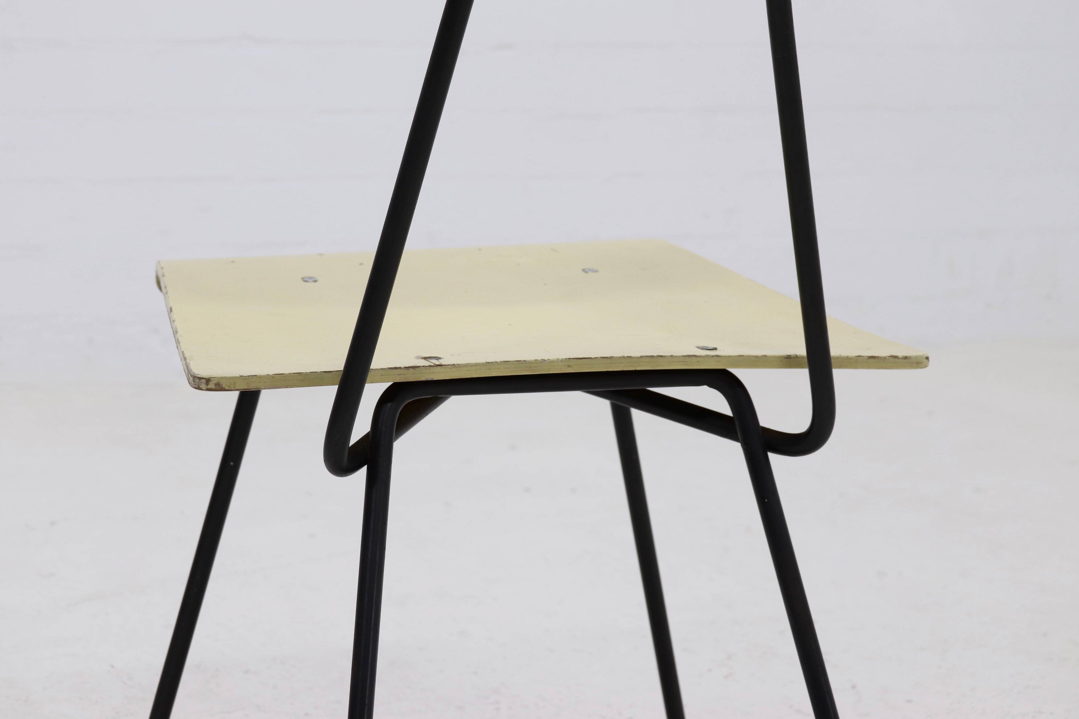 Rare Side Chair by Rob Parry for Dico Netherlands 1950s