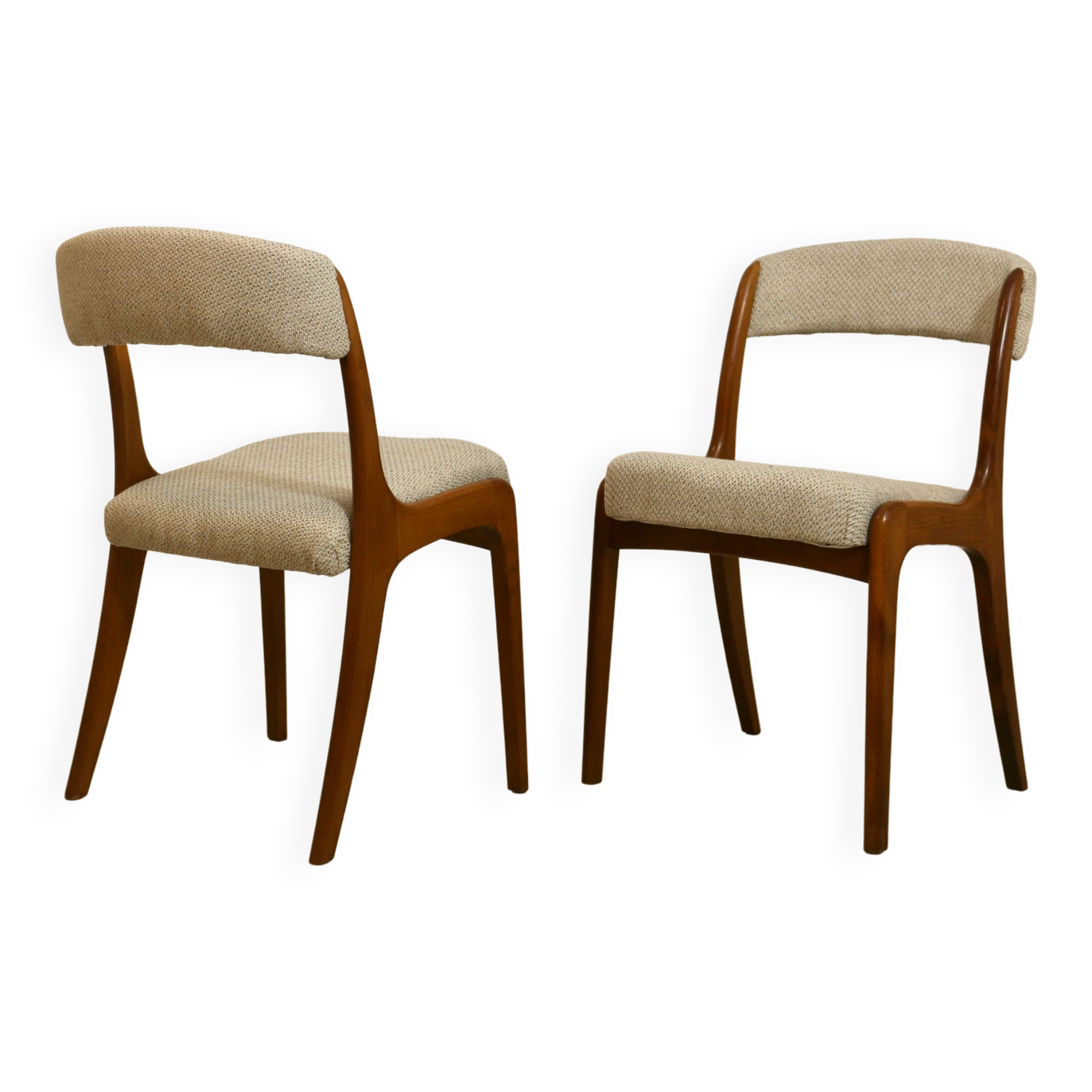 Pair of chairs gondola Baumann year 60