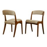 Pair of chairs gondola Baumann year 60