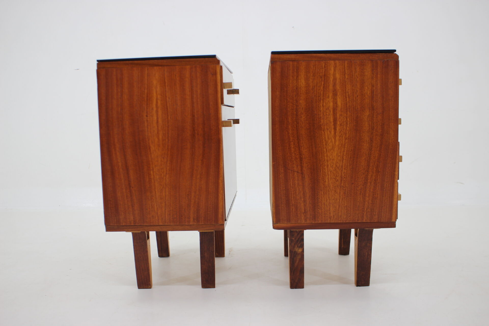 1960s Frantisek Mezulanik Pair of Chest of Drawers, Czechoslovakia