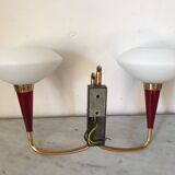 Vintage opaline sconce