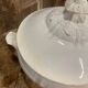 19th century Paris white porcelain tureen