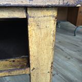 Vintage wooden school desk 1930s