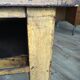 Pupitre d'écolier vintage en bois 1930s