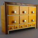 Cabinet loom shelf with drawer layette style
