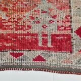 3x12  Red Brown Vintage Runner Rug, 86x369Cm SK 22862