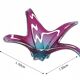 Murano XXL Coupe 50cm - Sommerso Amethyst & Turquoise - Vintage Design
